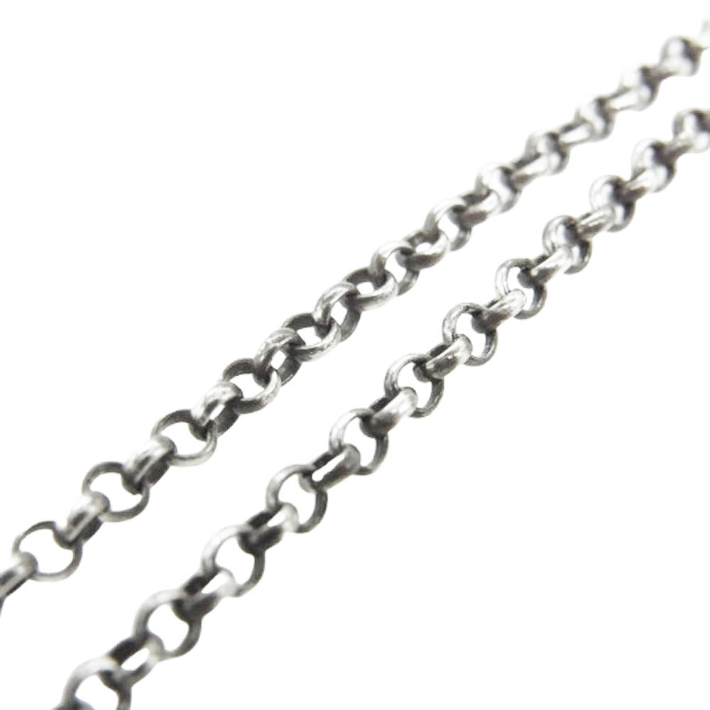 CHROME HEARTS クロムハーツ(原本無) NECKCHAIN R18 18inch 18インチ ロール チェーン ネックレス シルバー系【中古】