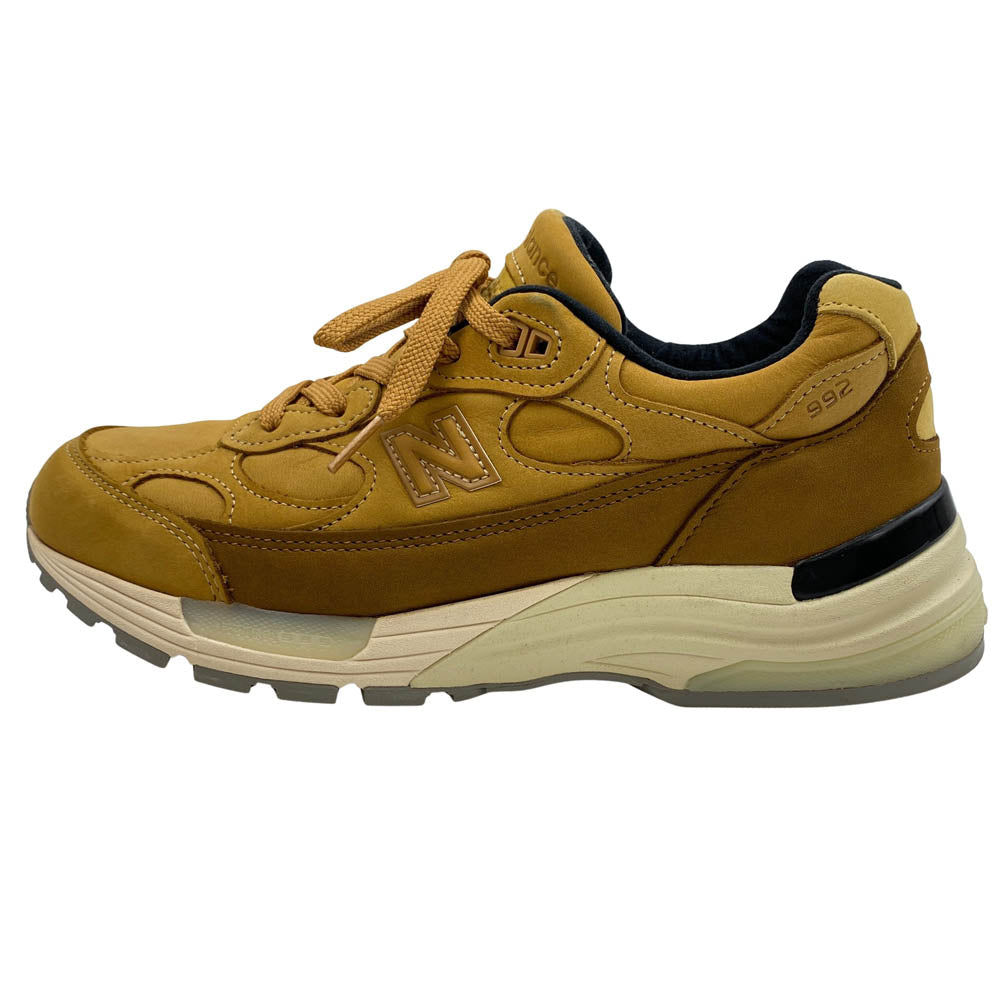 NEW BALANCE ニューバランス M992LX USA製 レザー スニーカー ライト 