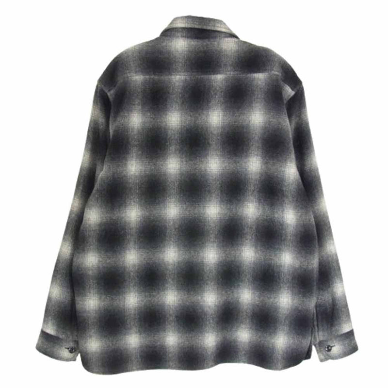 HideandSeek ハイドアンドシーク OMBRE CHECK L/S SHIRT オンブレ