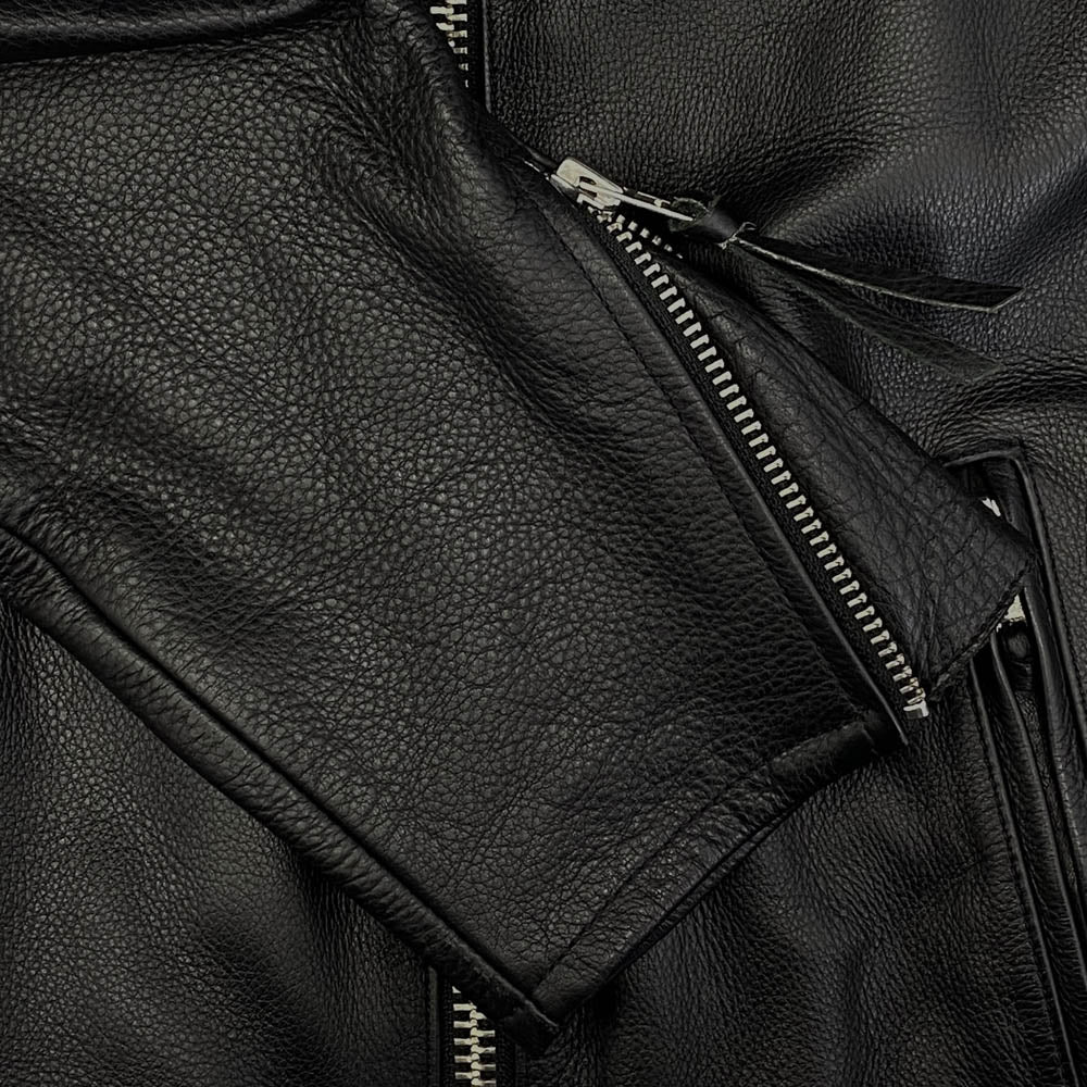 KADOYA カドヤ KVXMVS2-21 k's leather シングル ライダースジャケット キルトライナー付 ブラック系 LLB【中古】