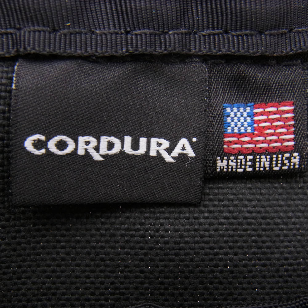 The Ennoy Professional ザ エンノイ プロフェッショナル SHOULDER BAG ロゴパッチ キャンバス ショルダーバッグ ブラック系【中古】