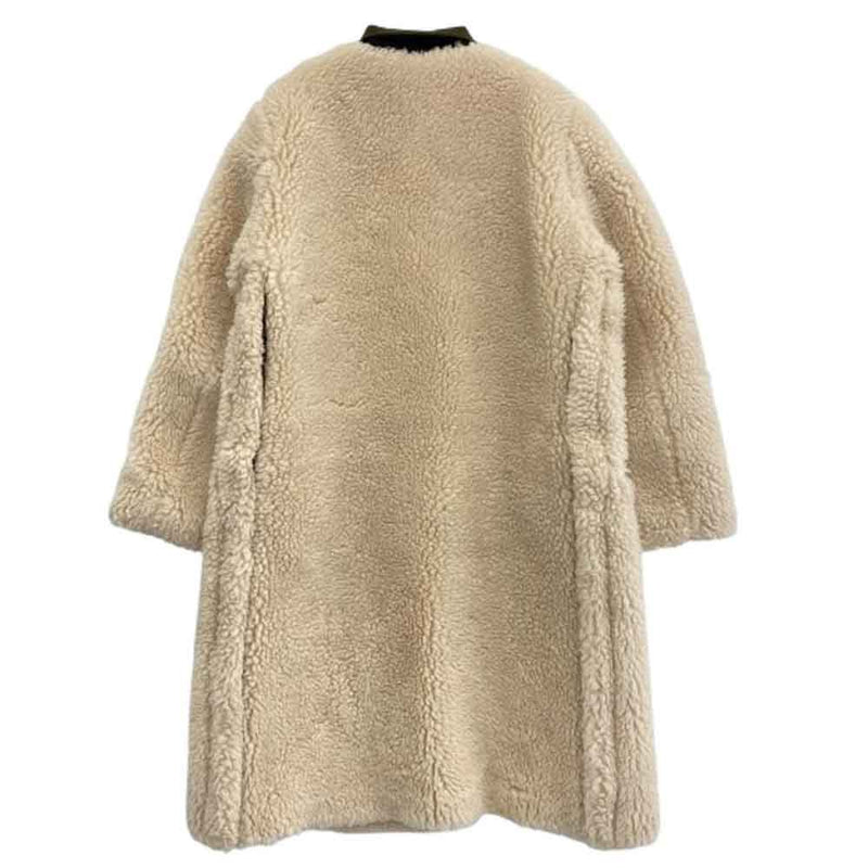 Sacai サカイ 20AW 20-05357 ドッキング ボア ウール コート ベージュ