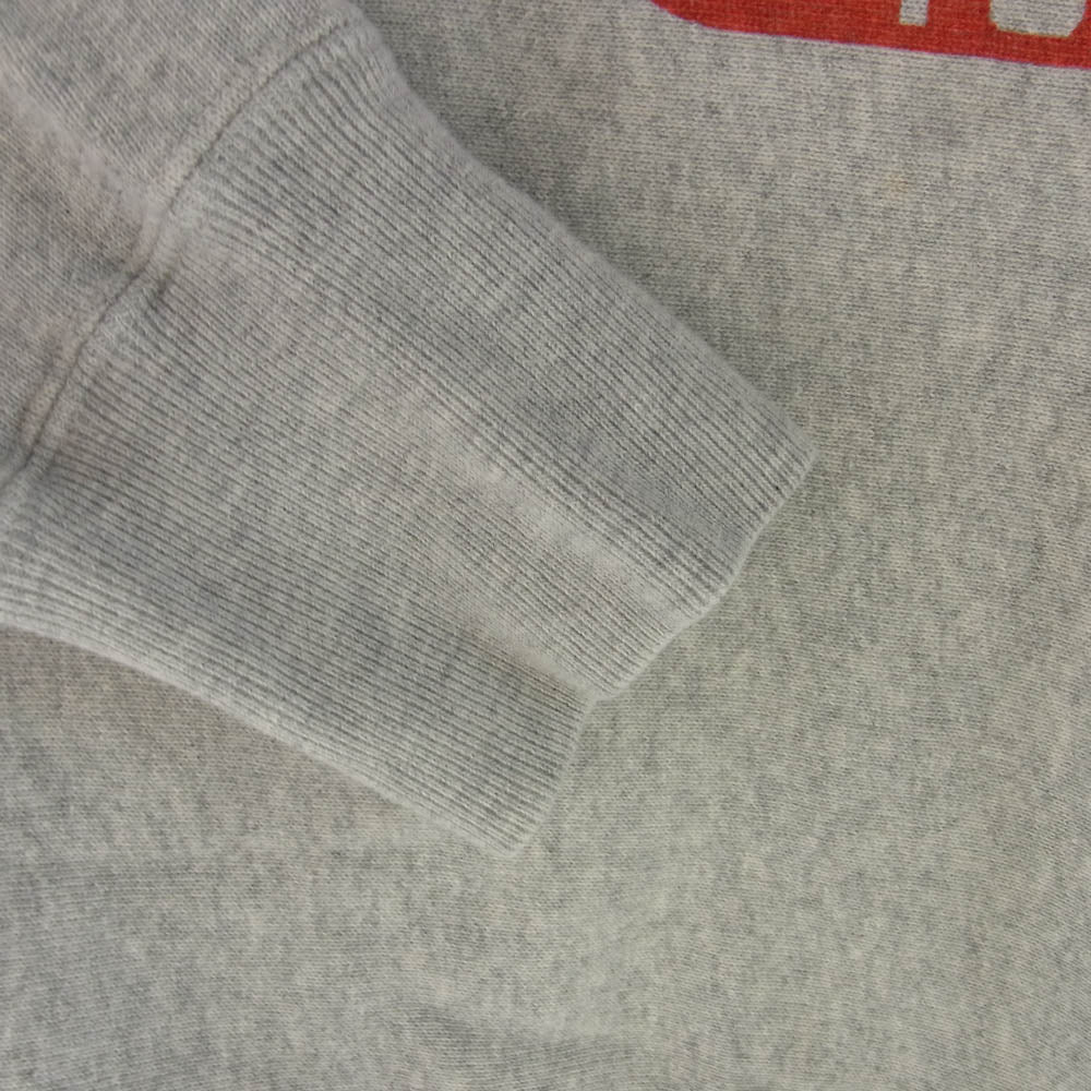 Champion チャンピオン C3-G002 REVERSE WEAVE リバースウィーブ 青単色タグ復刻 STANDARD SWEAT SHIRT スタンダード クルーネック スウェット トレーナー グレー系 L【中古】