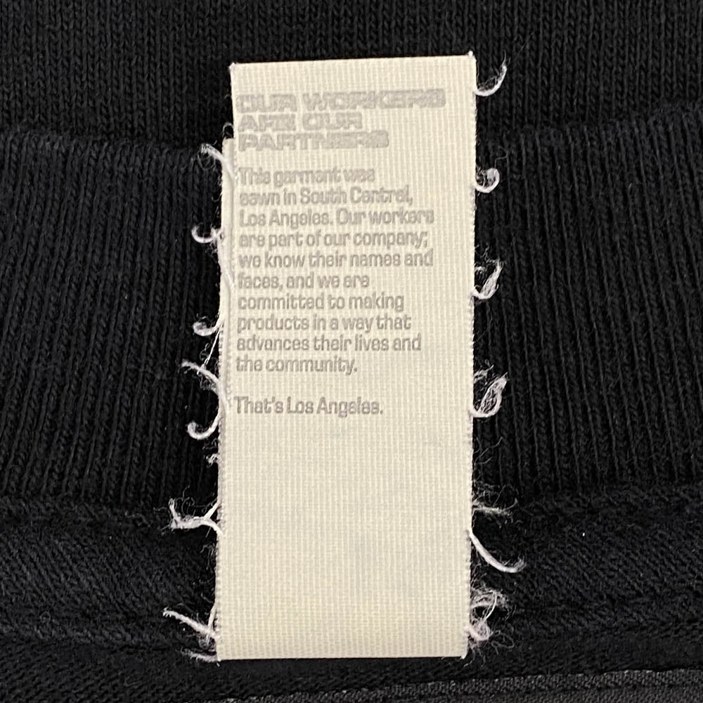 WACKO MARIA ワコマリア BIGGIE-WM-TEE01 THE NOTORIOUS B.I.G. CREW NECK T-SHIRT TYPE-1 ノトーリアスBIG 半袖 Tシャツ ブラック系 L【中古】