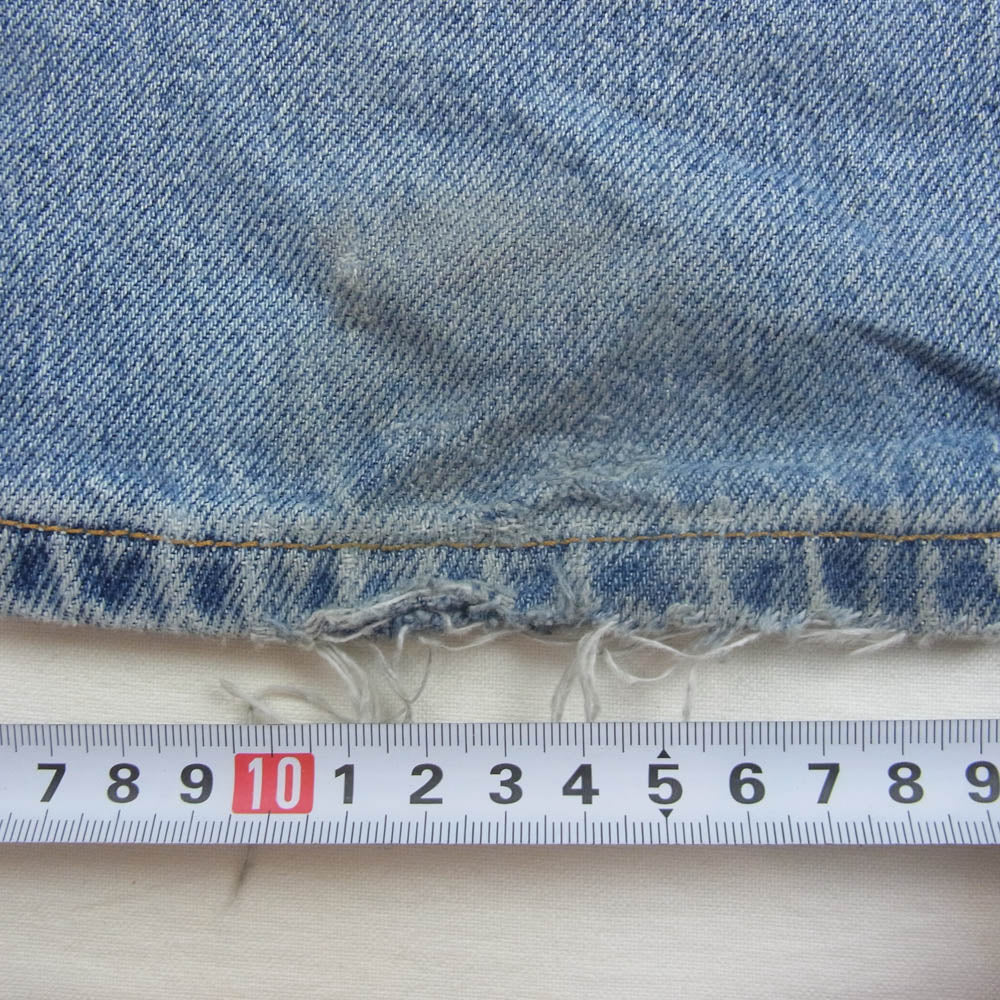 Levi's リーバイス 5504886 カナダ製 05年製 550 RELAXED FIT ワイド バギー ルーズ ジップフライ デニム パンツ インディゴブルー系 W36L32【中古】
