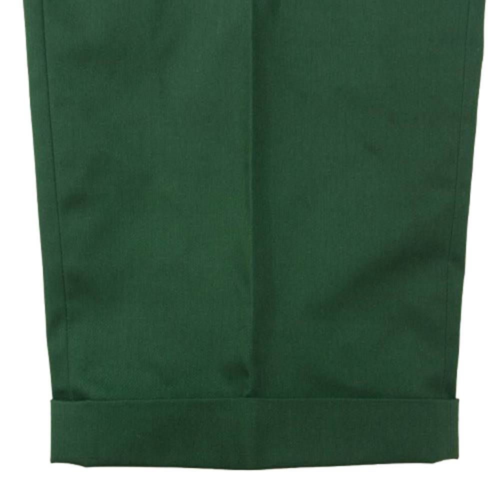 WACKO MARIA ワコマリア PLEATED TROUSERS プリーツ スラックス パンツ グリーン系 L【中古】