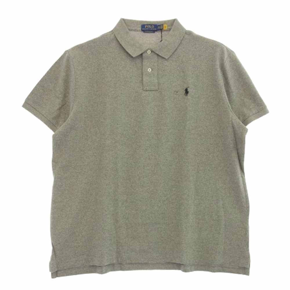 POLO RALPH LAUREN ポロ・ラルフローレン ロゴ刺繍 半袖 ニット ポロ