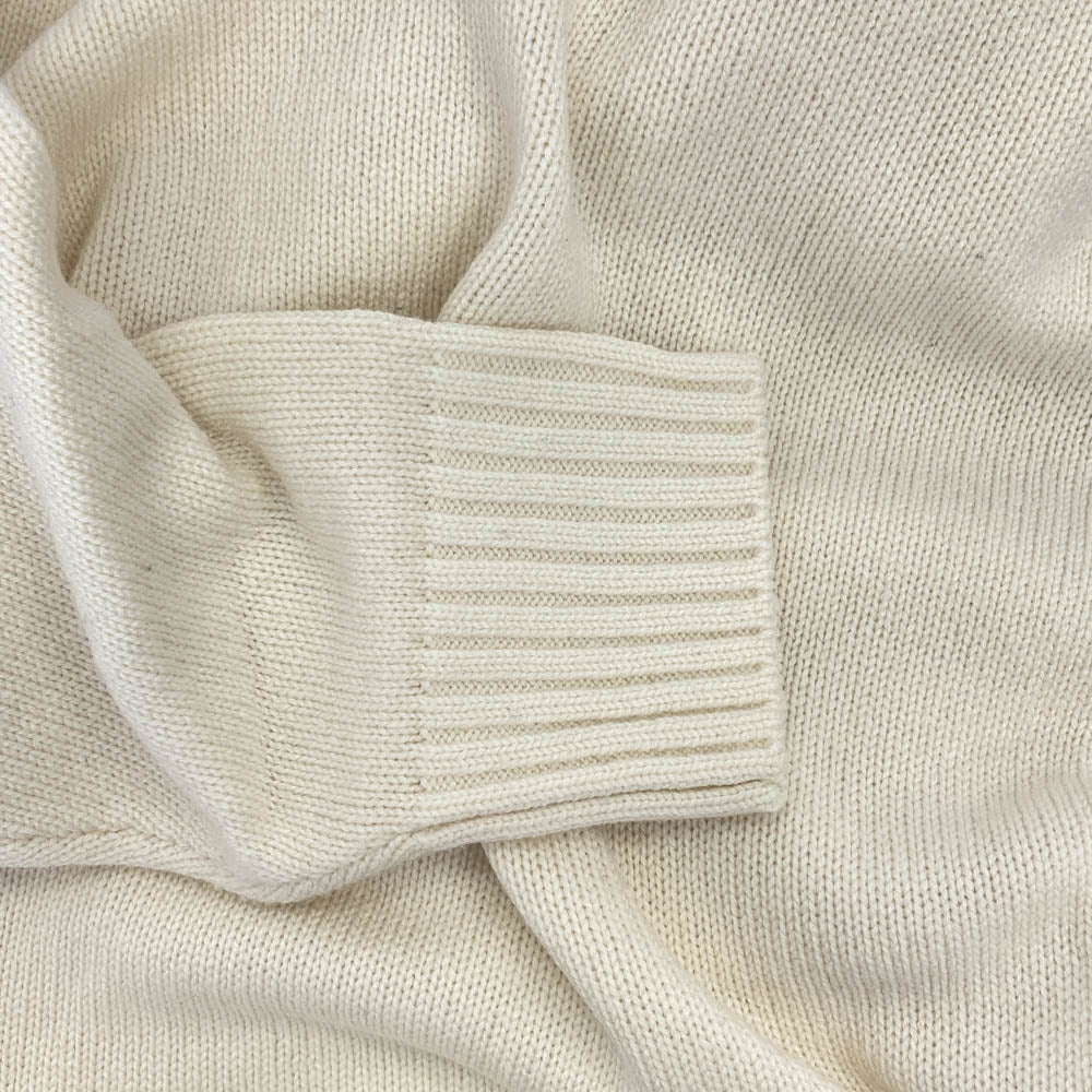 theory セオリー 01-3301713-150-902 カシミヤ混 ウール ハイネック ニット セーター オフホワイト系 S【中古】