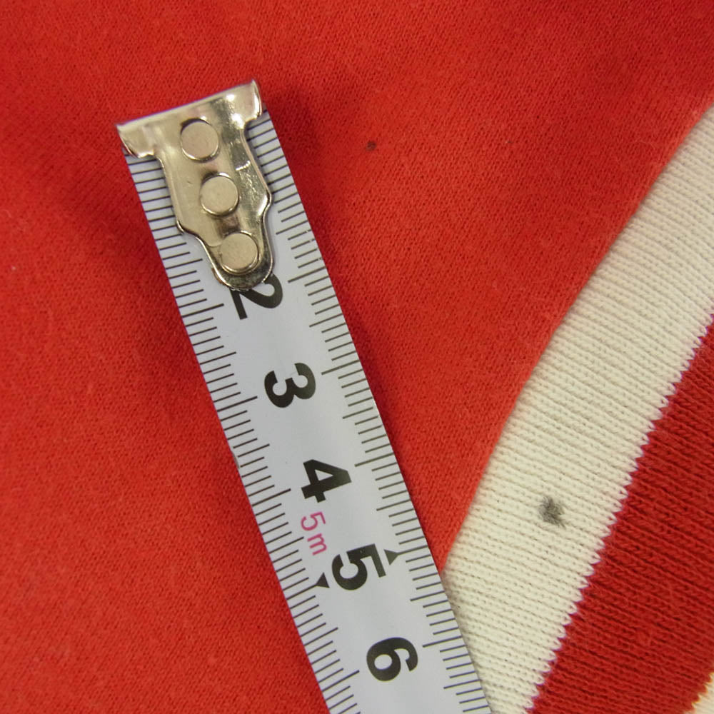 A BATHING APE アベイシングエイプ プリント Tシャツ レッド系 XS【中古】