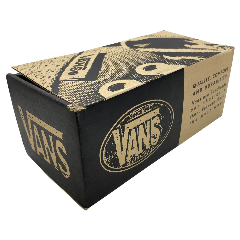 VANS バンズ V102L RB ローカット レザー スニーカー ブラウン系 US7.0【美品】【中古】