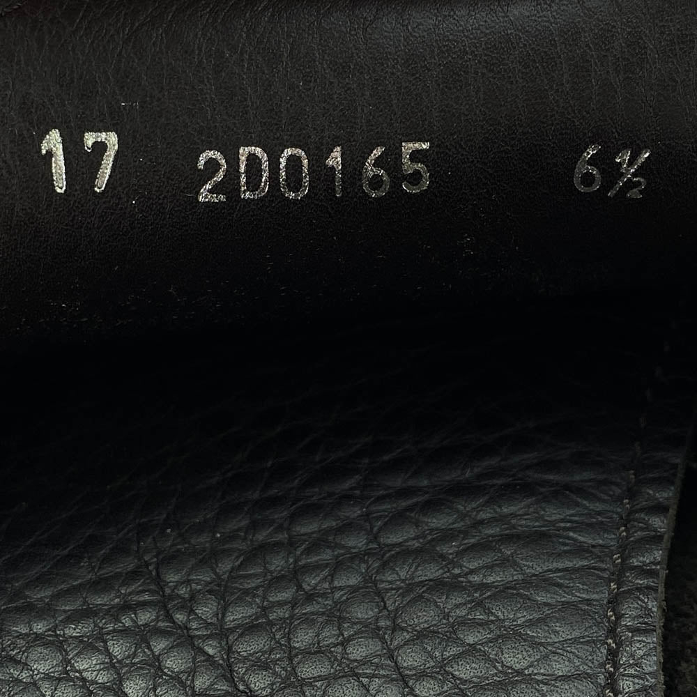 PRADA プラダ 2D0165 ダークブラウン スリッポン ドライビング シューズ ブラウン系 6.5【中古】