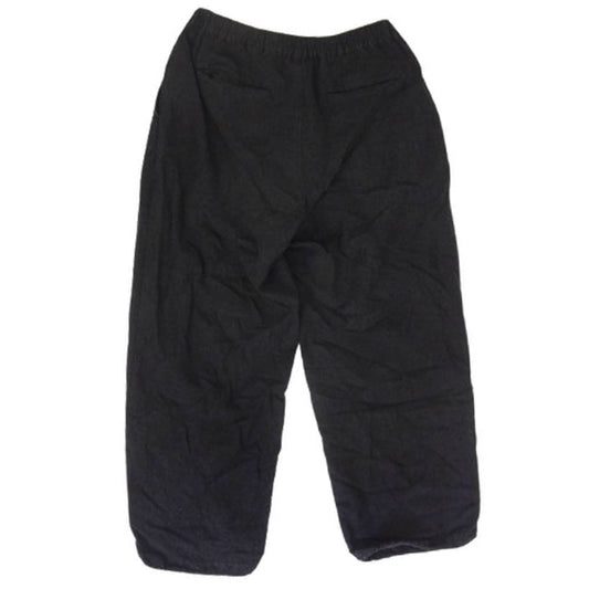 GRAPHPAPER グラフペーパー 24SS GM241-40237 Linen Cupro Track Pants リネンキュプラ トラックパンツ ブラック系 1【中古】