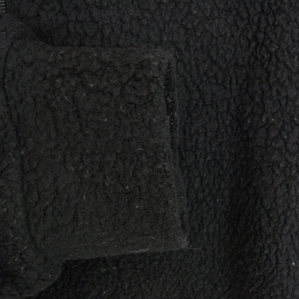 COMOLI コモリ 21AW U03-05012 ウールフリースジップアップジャケット ブラック系 2【中古】