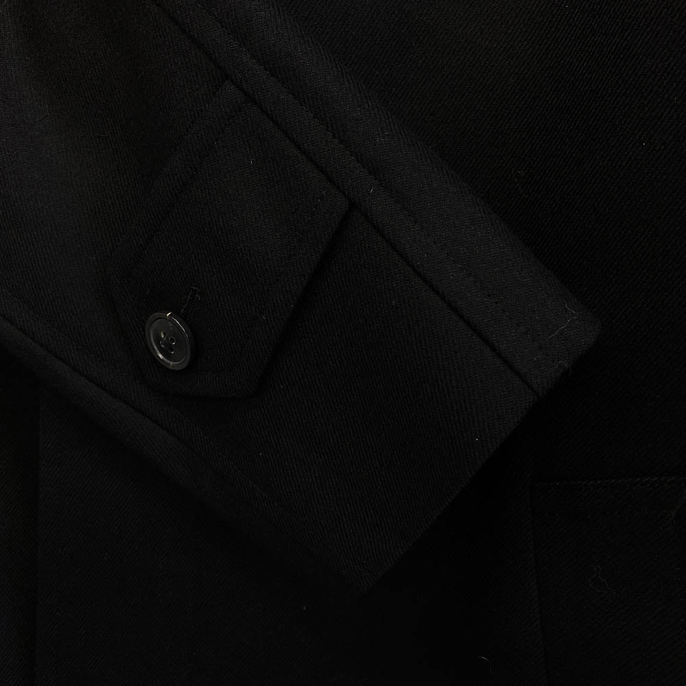 TOMORROWLAND トゥモローランド 61-09-35-09002-HN Dormeuil Sportex Vintage Twill ドーメル社製 ウール ステンカラーコート ブラック系 XS【新古品】【未使用】【中古】