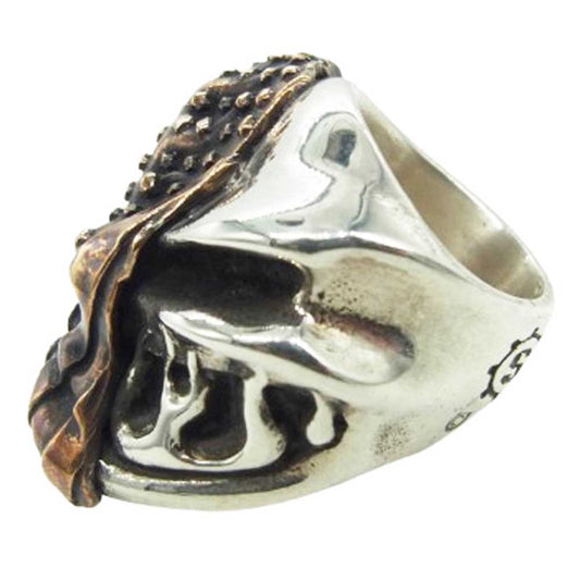 STARLIN GEAR スターリンギア ギャランティカード付属 パンチャー スピットファイア w/コパーアメリカンフラッグフェイス リング シルバー系 ゴールド系 19号【中古】