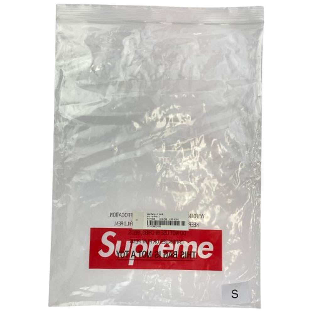 Supreme シュプリーム 22AW Demon Raglan デーモン プリント ラグラン 長袖 ロングスリーブ Tシャツ カットソー ロンT ホワイト系 ブラウン系 S【極上美品】【中古】