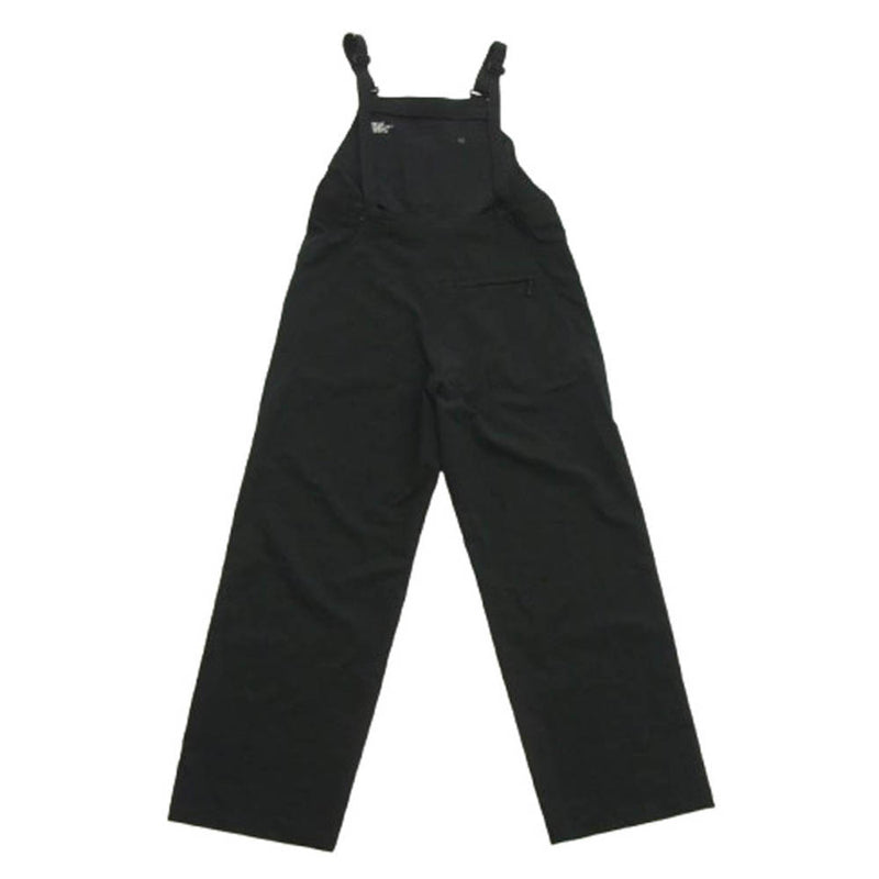 ノースフェイス　オーバーオール　ハイベント　刺繍ロゴ　黒ブラック　ガールズXL. ノースフェイス オーバーオール ハイベント 刺繍ロゴ 黒ブラック