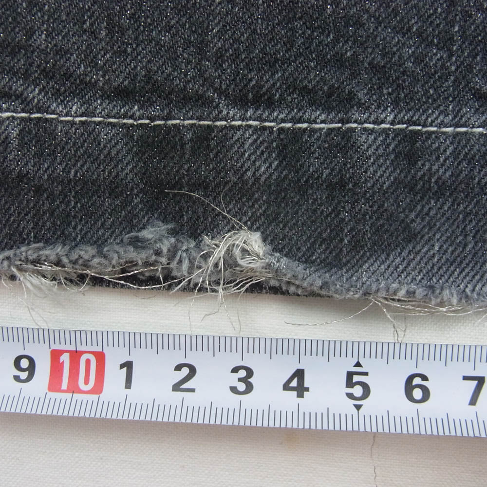 カイコー KAIKO-24-018 SHINING FADED DENIM PANTS シャイニング フェーデッド デニム パンツ ブラック系 1【中古】