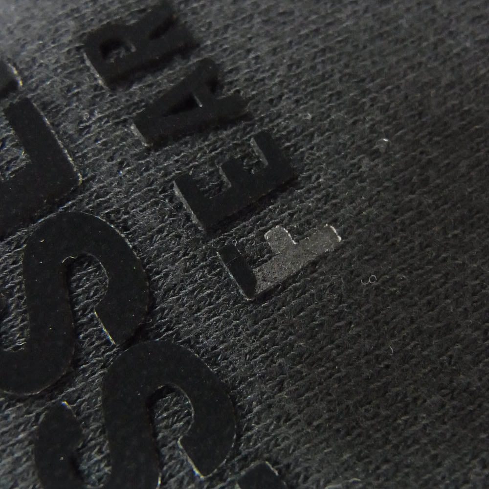 FEAR OF GOD フィアオブゴッド ESSENTIALS エッセンシャルズ ラバー ロゴ スウェット ショーツ ハーフパンツ ブラック系 M【中古】