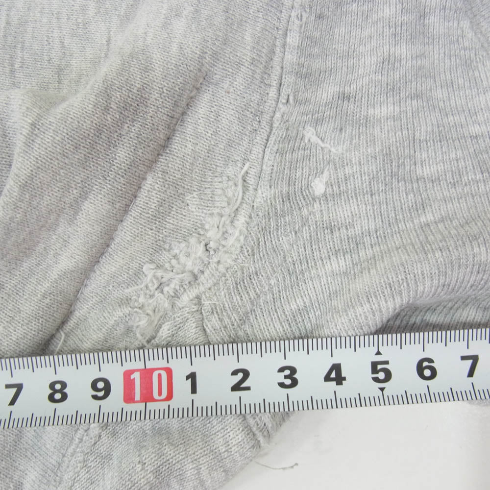 Champion チャンピオン 80s USA製 トリコタグ リバースウィーブ スウェット パンツ グレー系 L【中古】