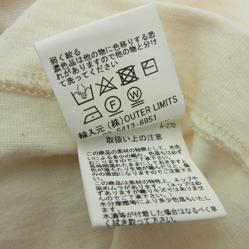 メルツベーシュヴァーネン 8040-30-21090 ドイツ製 リンガー 半袖 Tシャツ オフホワイト系 M【中古】