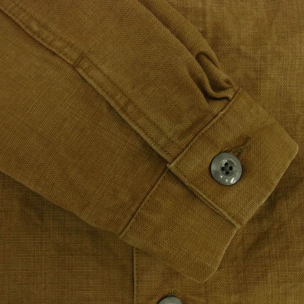 Nigel Cabourn ナイジェルケーボン 8045-00-80003 FRENCH ARMY LOGISTICS JACKET フレンチ アーミー ワーク ジャケット ブラウン系 48【中古】