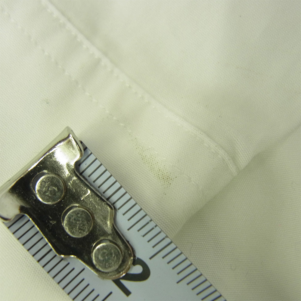 グランドワイ 襟切断 コットン ブロード ロング シャツ ホワイト系 1【中古】