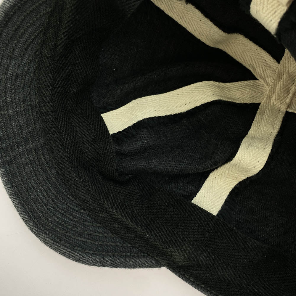 UES ウエス メカニック キャップ 帽子 ダークグレー系 M【中古】