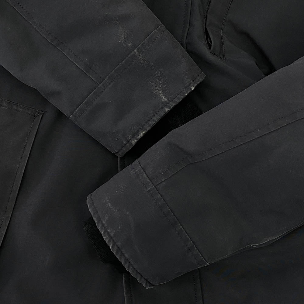 CANADA GOOSE カナダグース 3438JM 国内正規品 サザビーリーグタグ JASPER PARKA ジャスパー パーカ ダウンジャケット ネイビー系 S【中古】