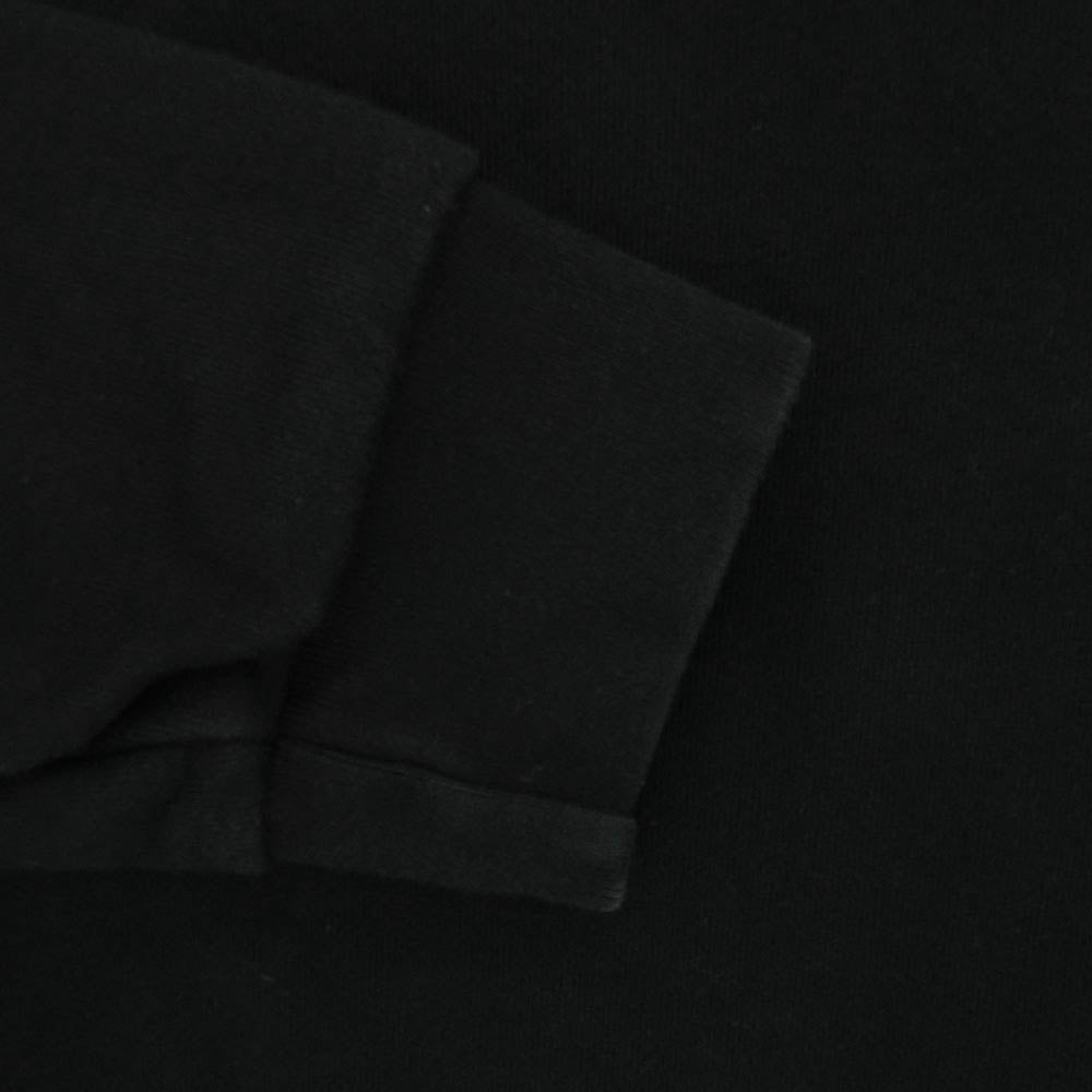 A.P.C. アーペーセー USA製 ロゴ スウェット パーカー フーディー ブラック系 XL【中古】
