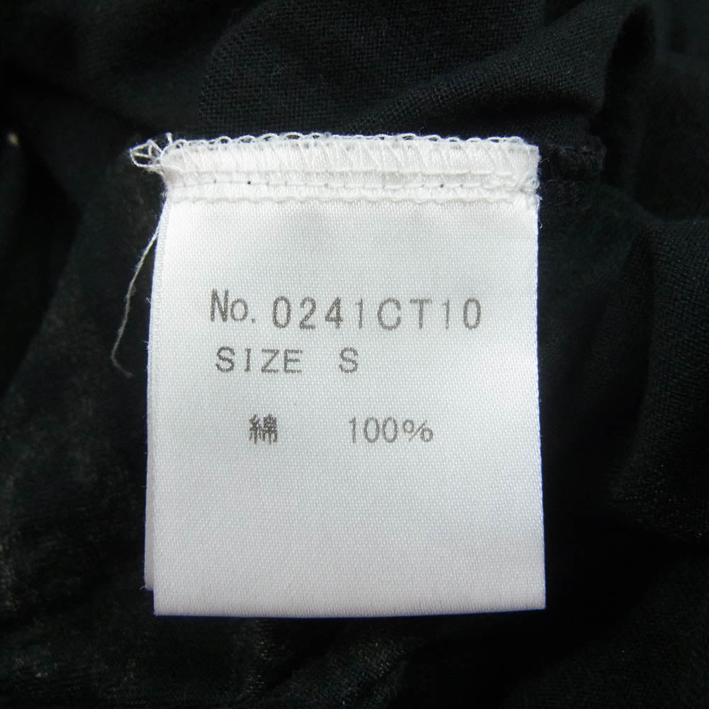 HYSTERIC GLAMOUR ヒステリックグラマー 0241CT10 Casino and restaurant ALL Over Print 半袖Tシャツ ブラック系 S【中古】