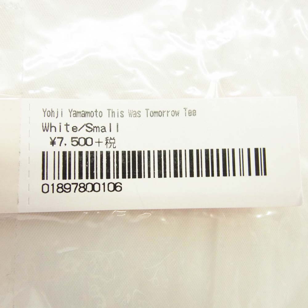 Supreme シュプリーム 20AW × Yohji YamamotoThis Was Tomorrow Tee ヨウジヤマモトディス ワズ トゥモロー 半袖 Tシャツ S ホワイト系 S【極上美品】【中古】