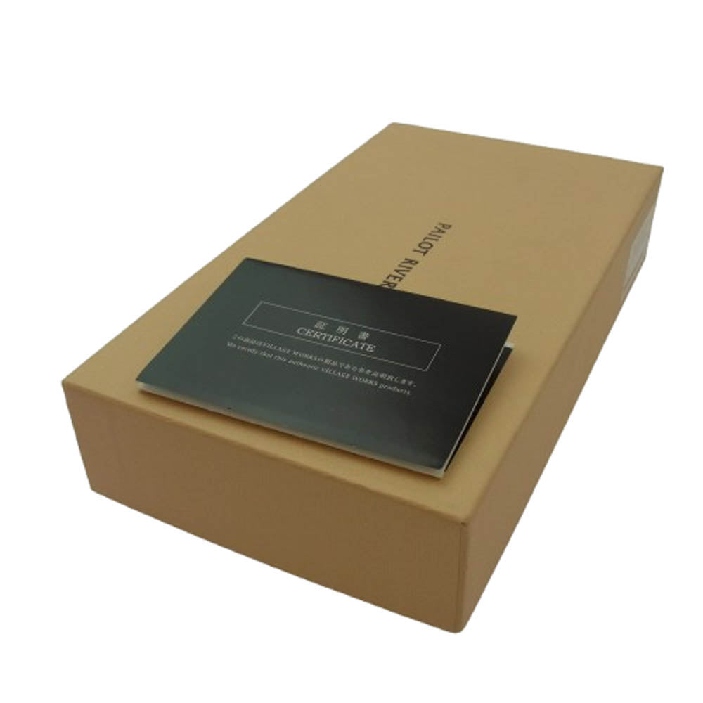 REDMOON レッドムーン PR-PALETTE-LCBB PAILOT RIVER LONG WALLET パイロットリバー ビッグコンチョ付き ロングウォレット 長財布 ブラウン系【中古】