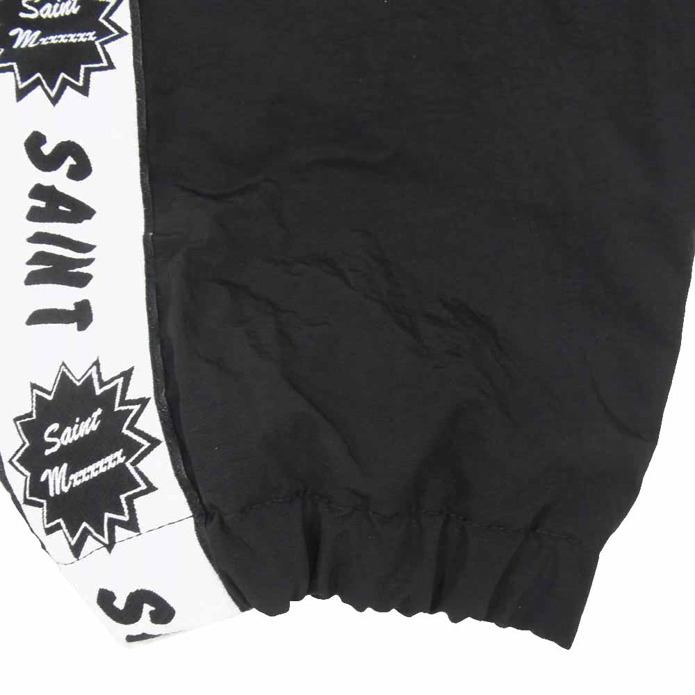 SAINT MICHAEL セントマイケル 24SS SM-YS8-0000-066 SIDE TAPE TRACK PNTS サイドテープ トラック パンツ ブラック系 M【中古】