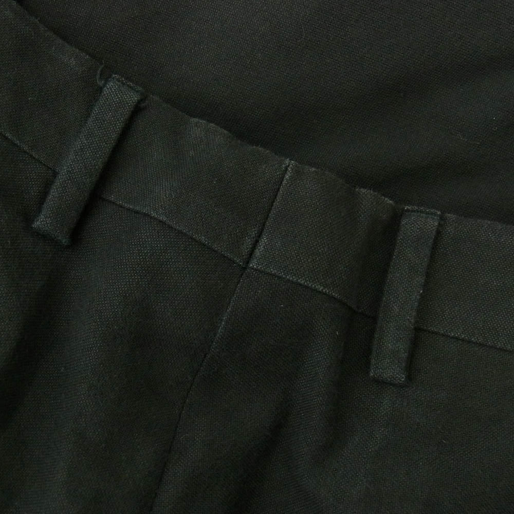MAISON MARTIN MARGIELA メゾンマルタンマルジェラ 30 KA077 ここのえタグ 10ライン サイドライン 金釦 テーパード スラックスパンツ 46【中古】