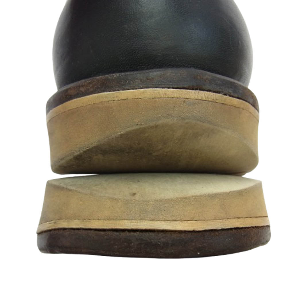 WESCO ウエスコ JOB MASTER ジョブマスター レザー ワークブーツ ブラック系 8.5E【中古】