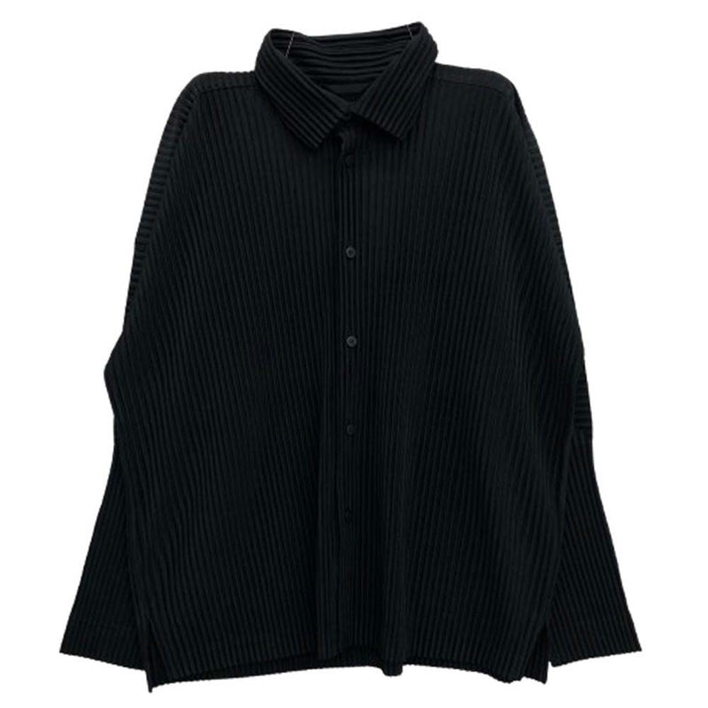 HOMME PLISSÉ ISSEY MIYAKE ブラック長袖シャツ