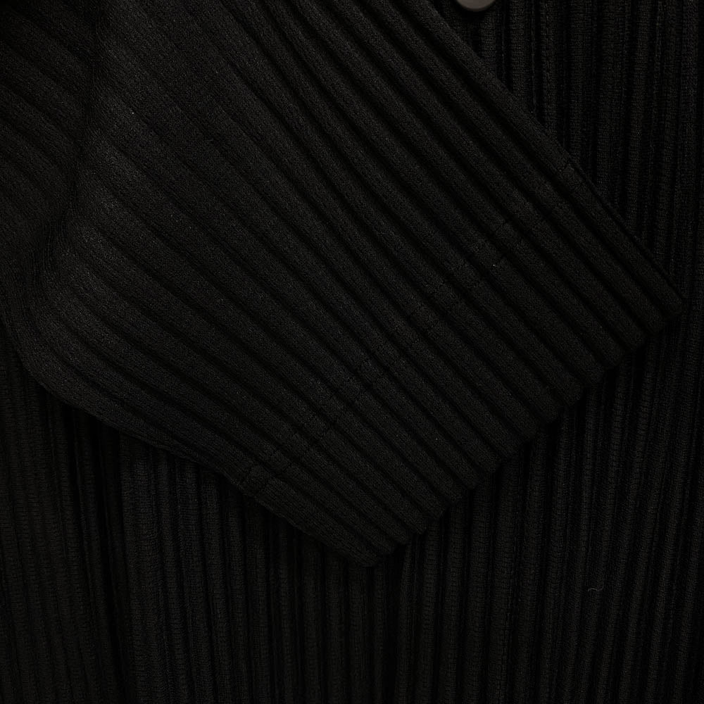 HOMME PLISSE ISSEY MIYAKE オム プリッセ イッセイミヤケ HP43JJ123 MONTHLY COLOR NOVEMBER マンスリーカラー レギュラーカラー 長袖 シャツ ブラック系 4【中古】
