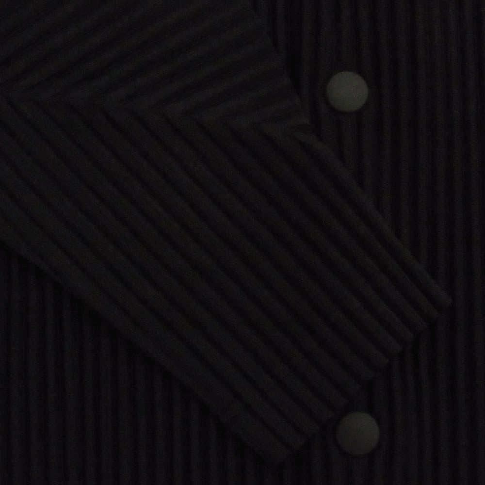 HOMME PLISSE ISSEY MIYAKE オム プリッセ イッセイミヤケ 25SS HP51JC111 MONTHLY COLOR MARCH マンスリーカラー コーチジャケット ブルゾン ブラック系【中古】