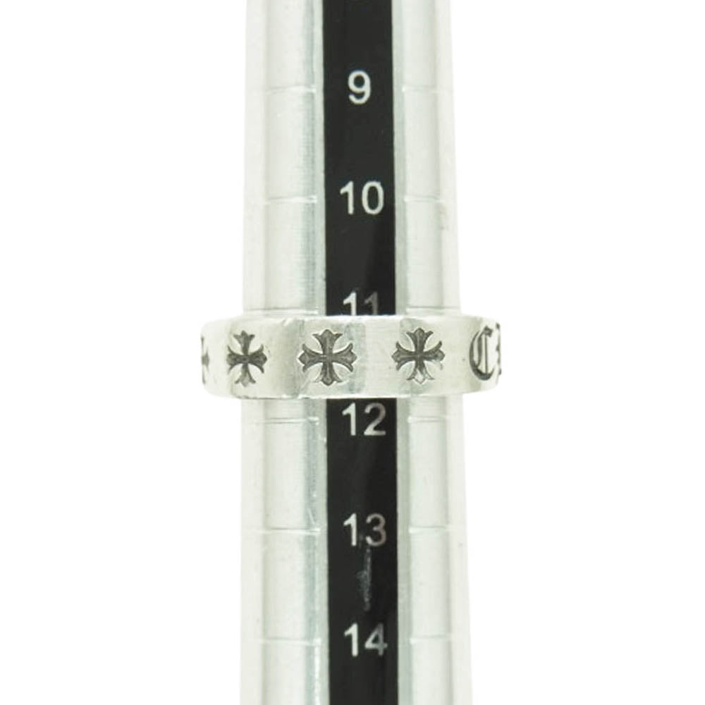 CHROME HEARTS クロムハーツ(原本無) 6mm SPACER FOREVER 6mm スペーサー フォーエバー リング シルバー系 JP11.5号【中古】