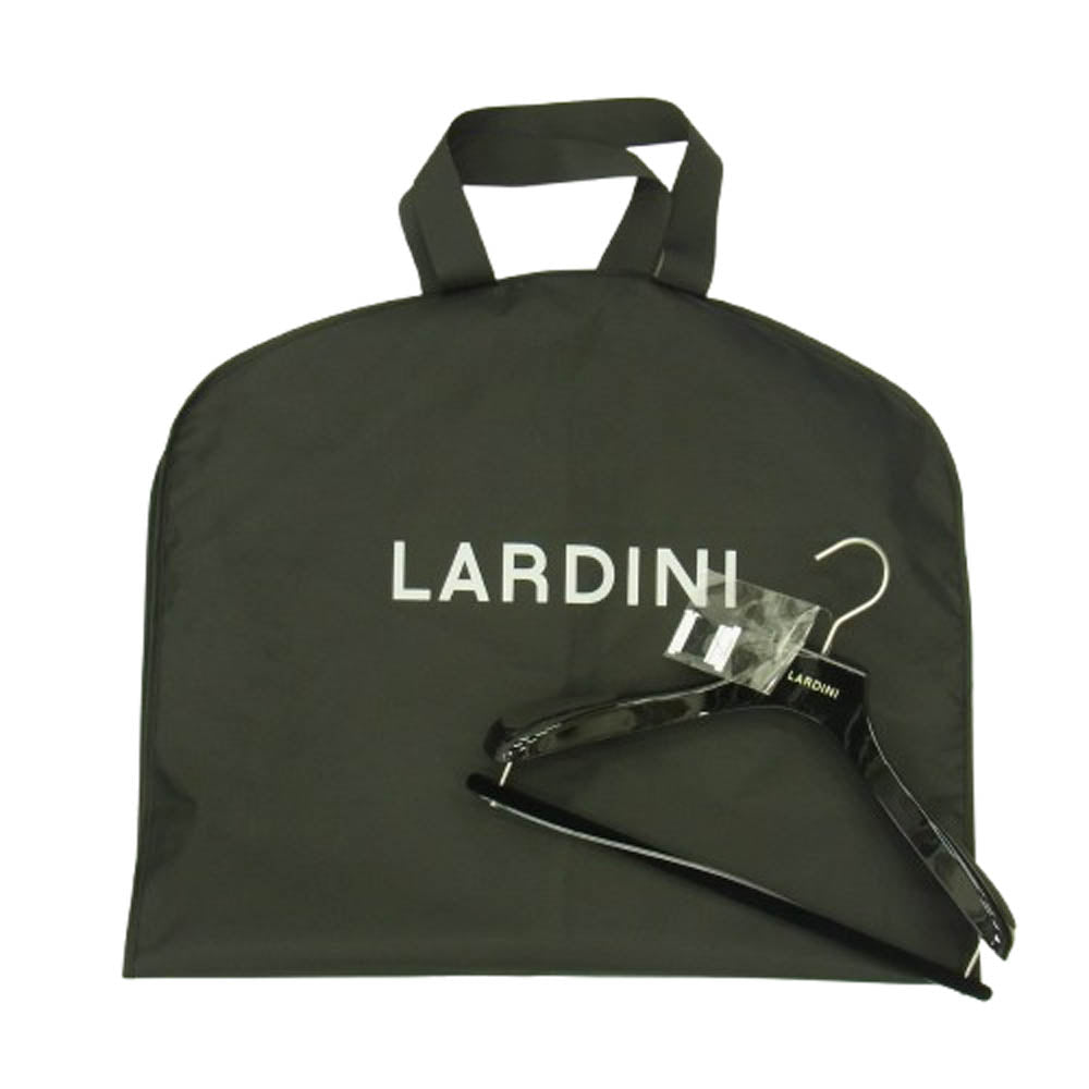 LARDINI ラルディーニ 25SS EASYWEAR イージーウェア テーラードジャケット スラックスパンツ スーツ セットアップ ブラック系 46【新古品】【未使用】【中古】