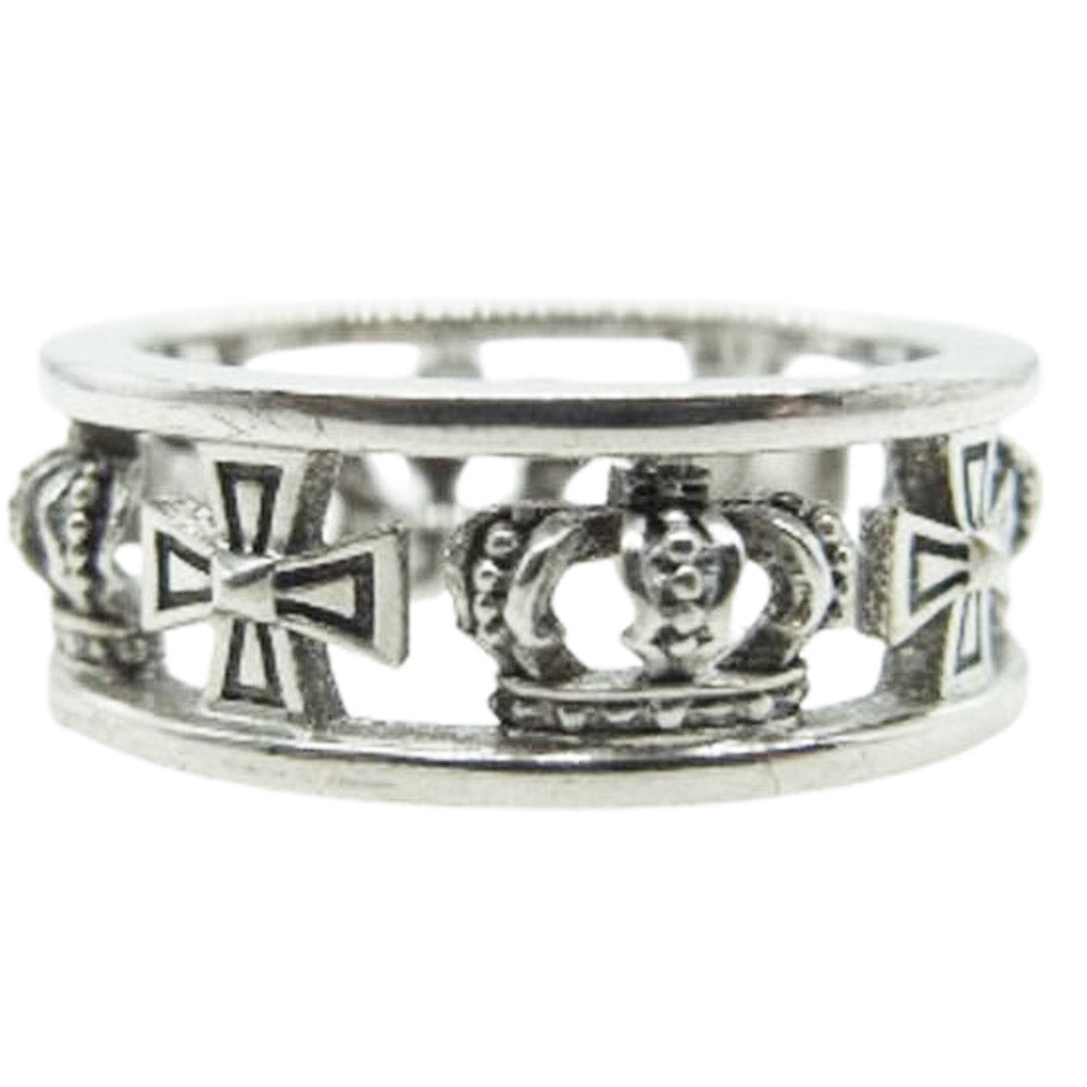 ジャスティンデイビス srj175 MEDIEVAL WEDDING BAND クロス クラウン