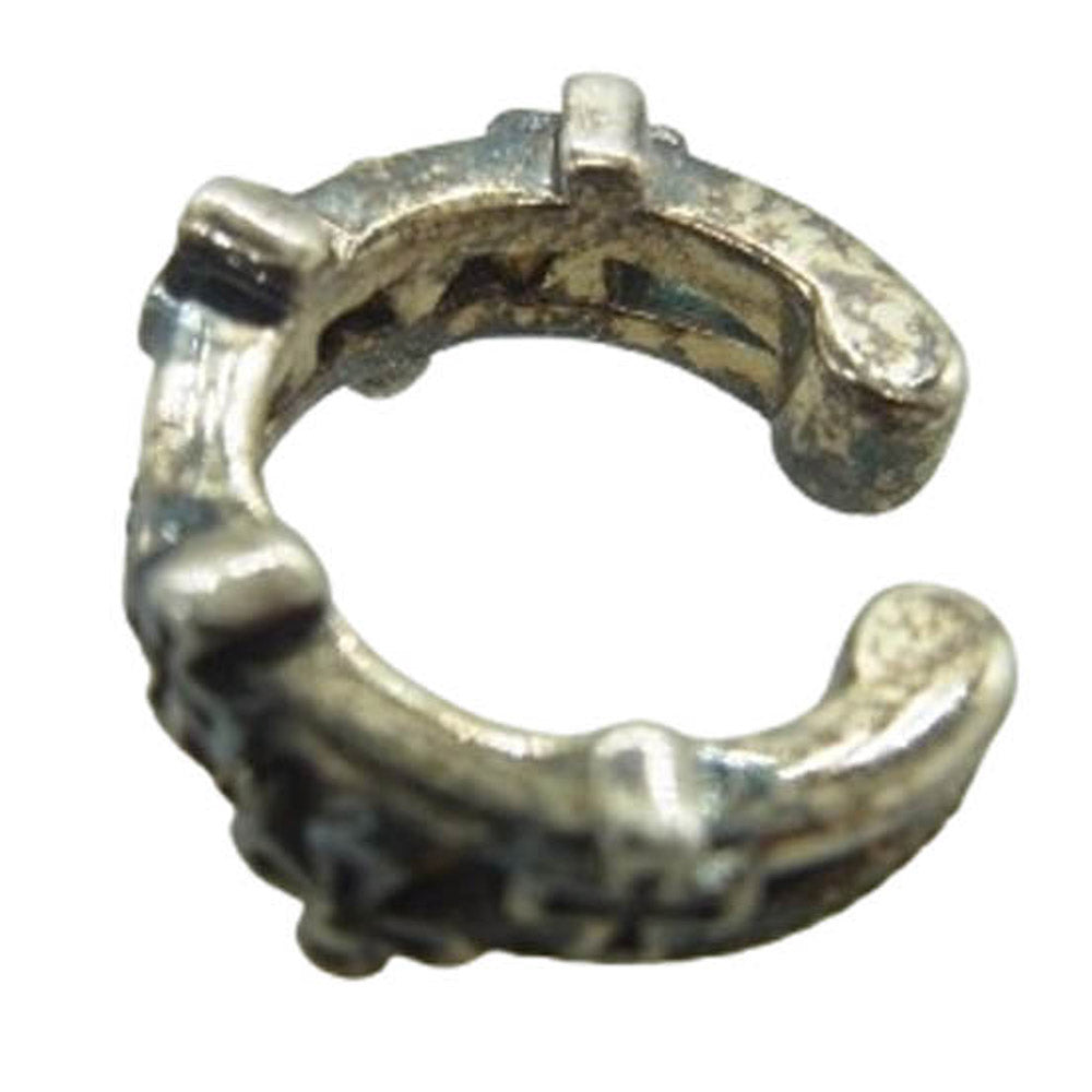 Justin Davis ジャスティンデイビス SEJ848 クロス イヤーカフ 片耳 シルバー系【中古】