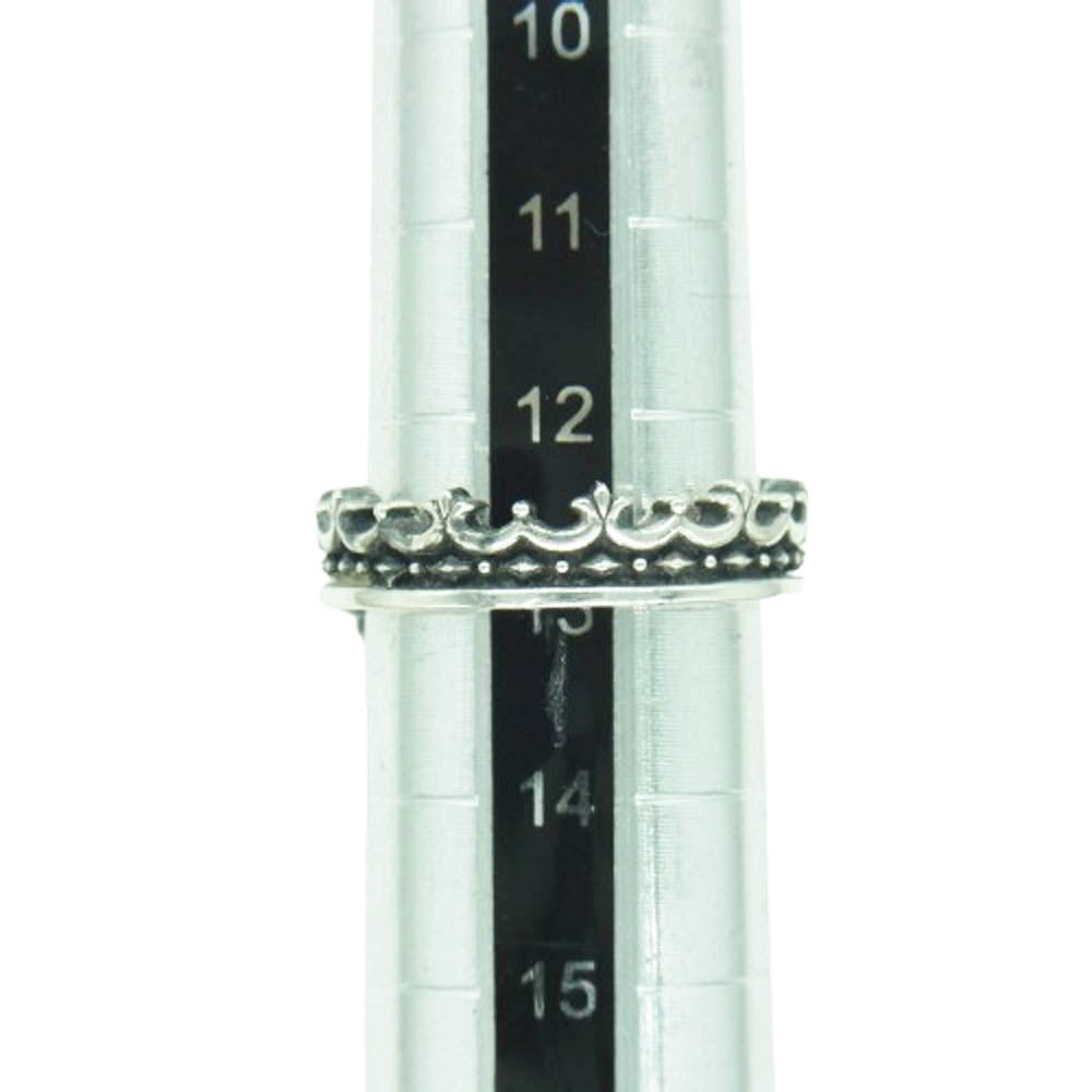 Justin Davis ジャスティンデイビス SRJ664 FIELD OF ELYSIUM RING フィールド オブ エリュシオン リング シルバー系 13号【中古】