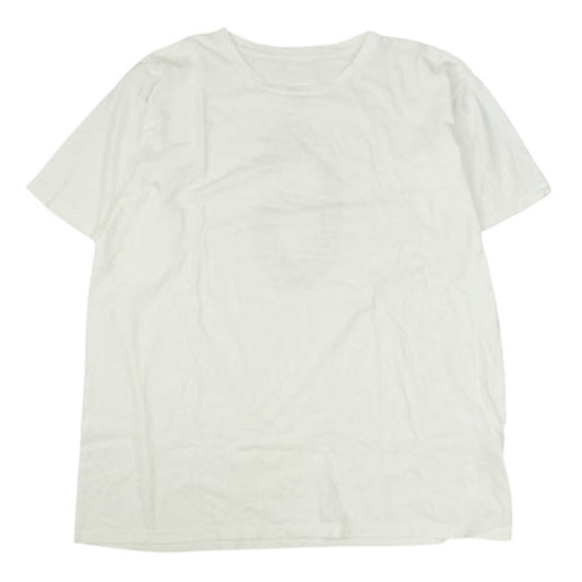 MAISON MARGIELA メゾンマルジェラ 18SS S32GC0482 S21058 ナンバリングロゴ バックプリント 半袖 Tシャツ カットソー ホワイト系 L【中古】