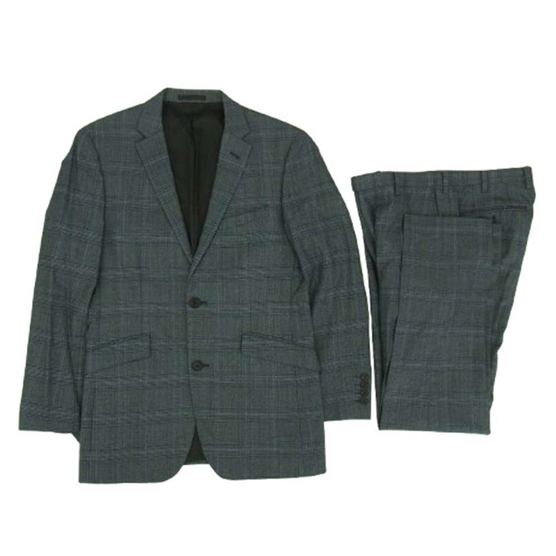 【モノグラム】BURBERRY BLACK LABEL　テーラード　千鳥柄グレー モノグラム】BURBERRY BLACK LABEL テーラード 千鳥柄グレー