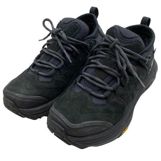 HOKA ONE ONE ホカ オネオネ 1162533 Women's Kaha 3 Low GORE-TEX Black/Black ウィメンズ カハ3 ロー ゴアテックス ブラック/ブラック ブラック系 24cm【中古】