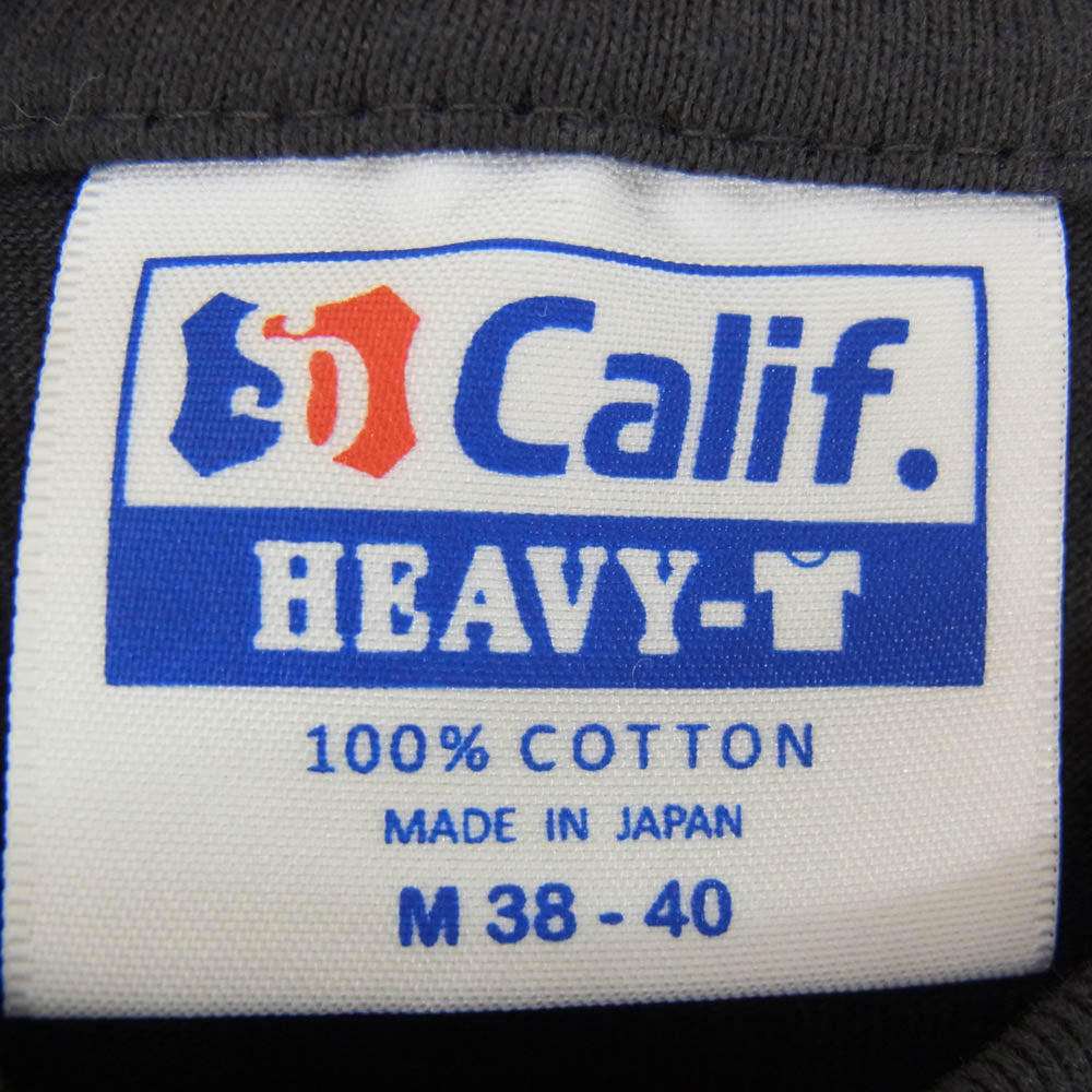 STANDARD CALIFORNIA スタンダードカリフォルニア SD Heavyweight Poppy Logo ヘビーウェイト ポピー ロゴ 半袖 Tシャツ ブラック系 M【美品】【中古】