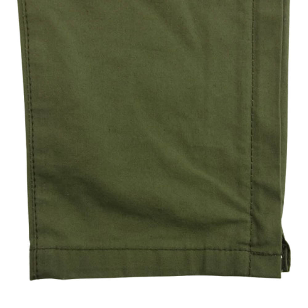 Sacai サカイ 21AW 21-02595M Cotton Oxford Pants コットンオックスフォード パンツ カーキ系 2【中古】
