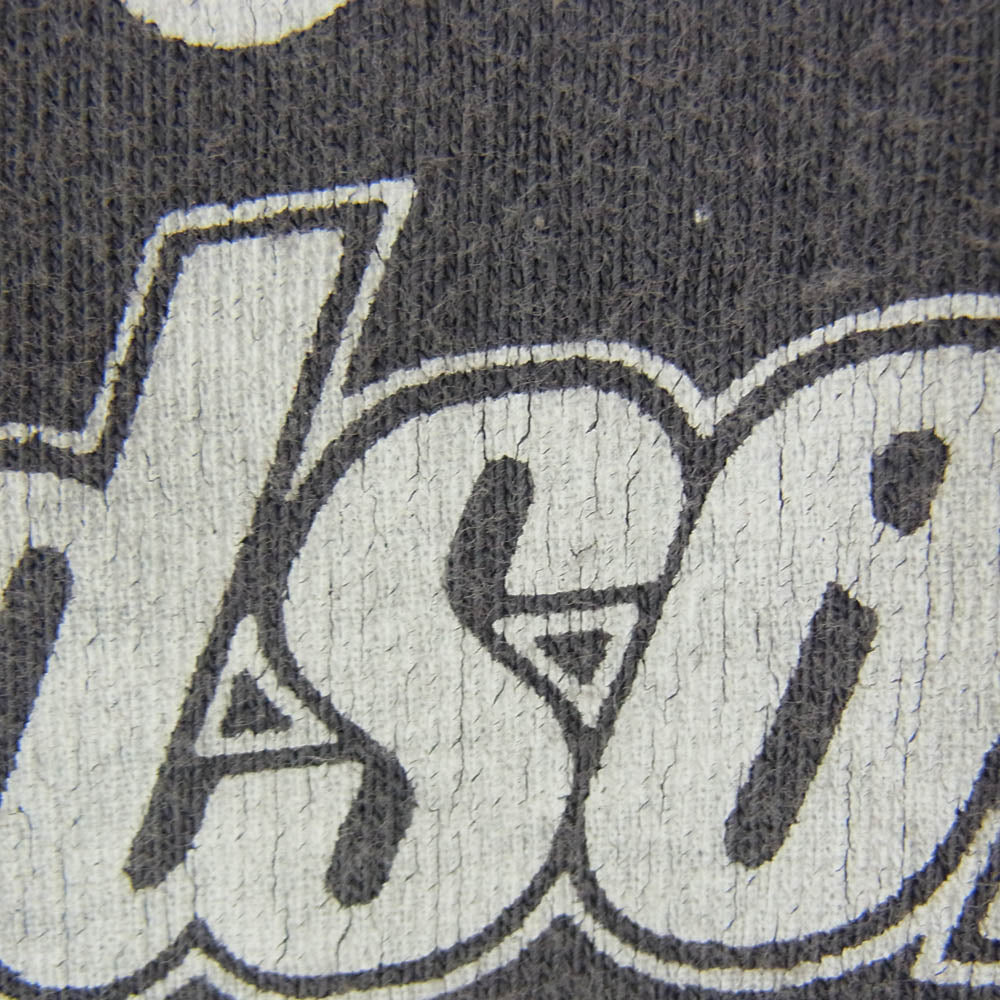 HARLEY DAVIDSON ハーレーダビッドソン 80s~90s VINTAGE crazy shirts ボディPACIFIC 両面プリント ヴィンテージ 半袖 Tシャツ チャコール系 XL【中古】